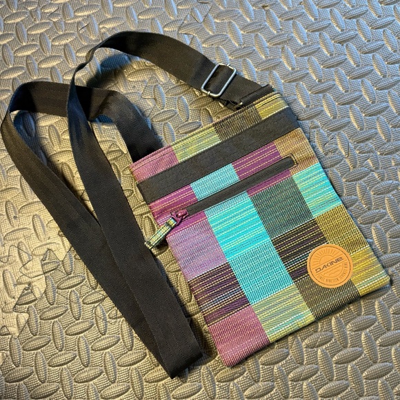 Dakine Colorful Plaid Crossbody Bag - Picture 1 of 4